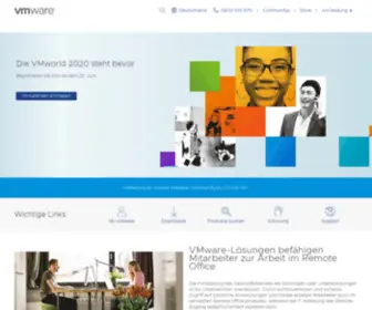 Vmware.de(Virtualisierung für Desktops) Screenshot