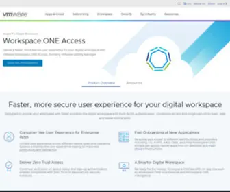 Vmwareidentity.com(Workspace ONE Access) Screenshot