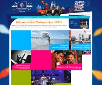 VMY2014.com(Visit Malaysia Year 2014) Screenshot
