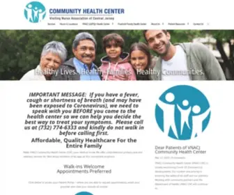 Vnachc.org(VNACJ Community Health Center) Screenshot