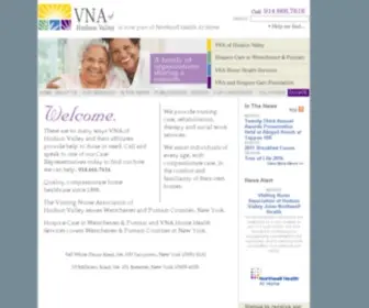 Vnahv.org(Hospice Care in Westchester and Putnam County) Screenshot
