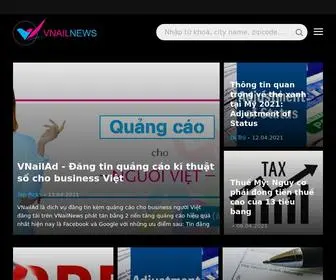 Vnailnews.com(Sang Tiệm Tìm Thợ Thời Sự Rao Vặt Quảng Cáo) Screenshot