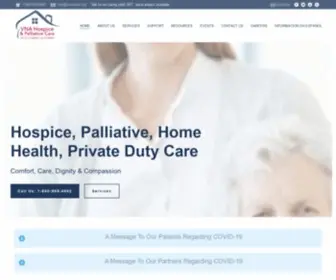 Vnasocal.org(VNAcare Hospice Care Ontario) Screenshot