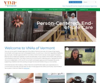 Vnavt.org(VNAs of Vermont) Screenshot