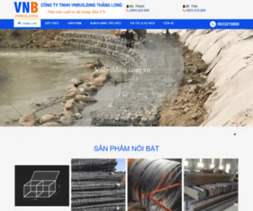 Vnbuilding.com.vn(Rọ đá) Screenshot