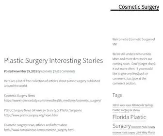 Vncosmeticsurgery.com(Cosmetic Surgery) Screenshot