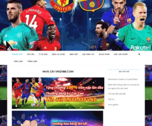VND188Web.com(VND 188 Web) Screenshot