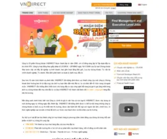 Vndirectcareers.com(Tuyển dụng và tìm kiếm việc làm nhanh) Screenshot