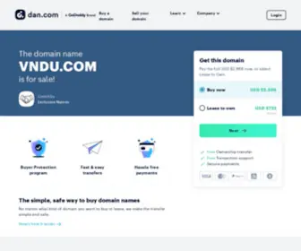 Vndu.com(Contact Page) Screenshot