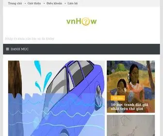 Vnhow.vn(Hướng) Screenshot
