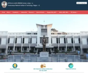 Vnit.ac.in(Visvesvaraya National Institute of Technology (VNIT Nagpur)) Screenshot
