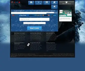Vnlinks.net(Get Link Vip) Screenshot
