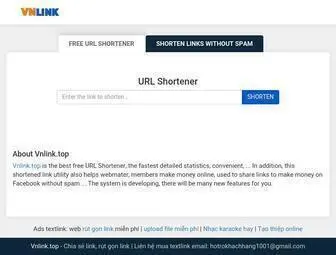 Vnlink.top(Free URL Shortener) Screenshot