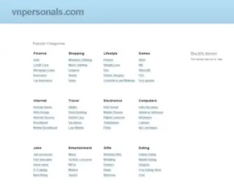 Vnpersonals.com(Vietnam Personals) Screenshot