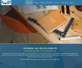 Vnponline.vn(Thiết kế website) Screenshot