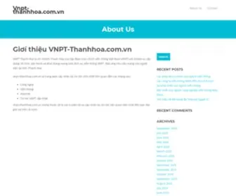 VNPT-Thanhhoa.com.vn(About Us) Screenshot