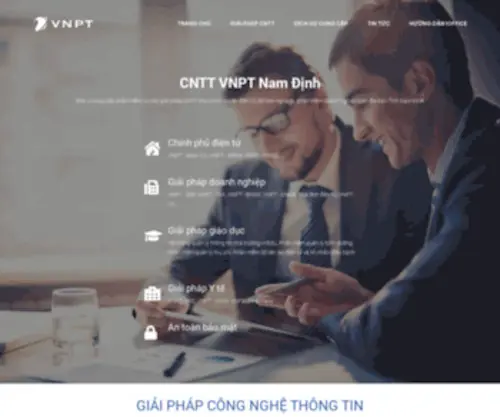 VNPtnamdinh.vn(Viễn thông Nam Định) Screenshot