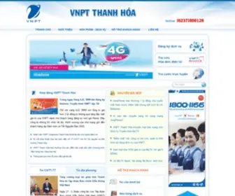 VNPTthanhhoa.vn(Viễn thông Thanh Hóa) Screenshot