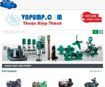 Vnpump.com(Thuận Hiệp Thành Chuyên Máy Bơm Nước) Screenshot