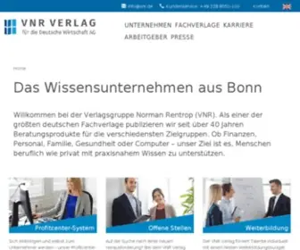 VNR-Verlag.de(Startseite) Screenshot