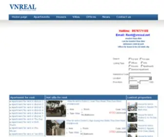 Vnreal.net(Apartment for rent) Screenshot