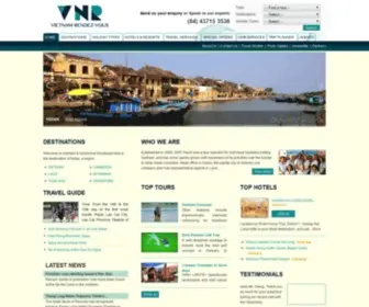 VNRtravel.com(VNR Travel Co) Screenshot