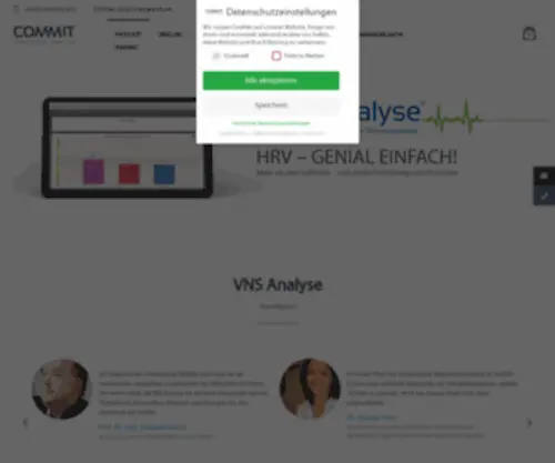 Vnsanalyse.de(VNS Analyse im Überblick) Screenshot