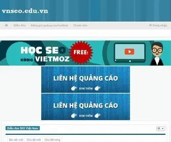 Vnseo.edu.vn(Diễn Đàn SEO) Screenshot