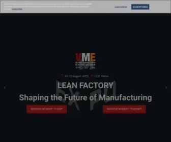 VNsheetmetal.com(Vietnam Manufacturing Expo) Screenshot