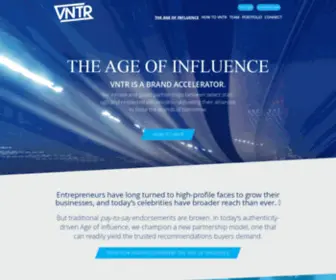 VNTR.com(Start-up) Screenshot