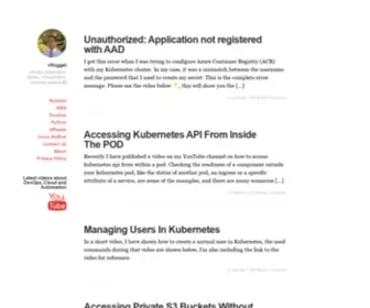 Vnugget.com(DevOps, Automation, Python, Virtualization, and some useful stuff) Screenshot