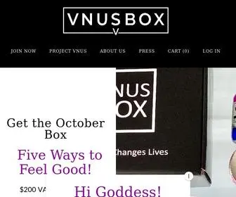 Vnusbox.com(THE VNUS BOX) Screenshot