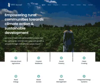 Vnvadvisory.com(Climate Change & Sustainability) Screenshot