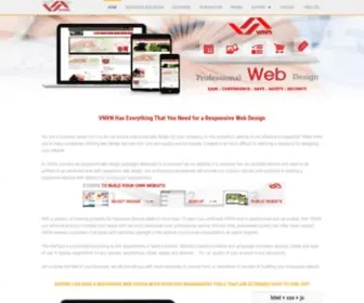 VNVN.net(Responsive Web Design) Screenshot