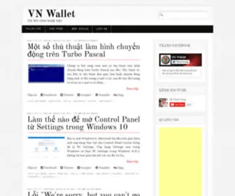 Vnwallet.com(VN Wallet) Screenshot