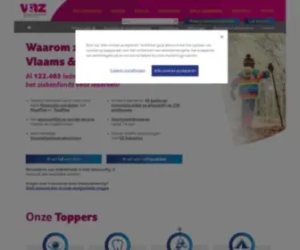 VNZ.be(Vlaams & Neutraal Ziekenfonds) Screenshot