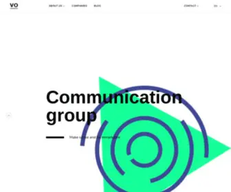 VO-Group.be(Communication group) Screenshot
