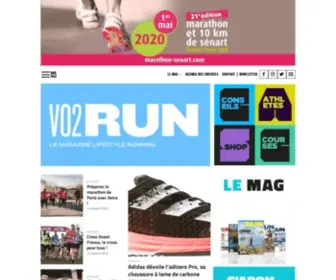 VO2.fr(Le magazine de toutes les courses à pied) Screenshot