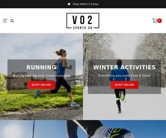 VO2Sportsco.com(VO2 Sports Co) Screenshot