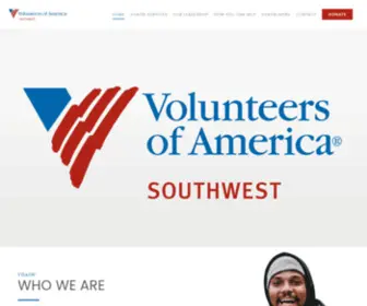 Voa-Swcal.org(Volunteers of America Southwest Nonprofit) Screenshot