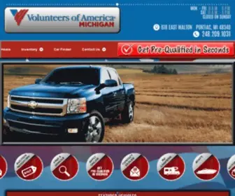 Voaautosales.com(Volunteers of America) Screenshot