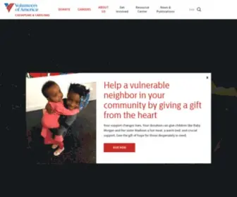 Voachesapeake.org(Volunteers of America) Screenshot