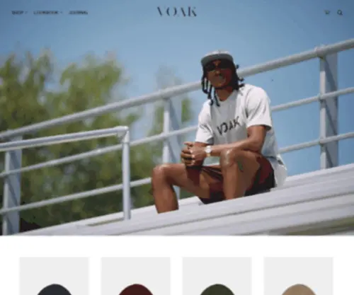 Voaksportswear.com(VOAK Sportswear) Screenshot