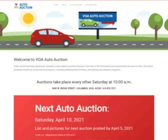 Voaohioautoauction.org(Volunteers of america ohio & indiana auto auction) Screenshot