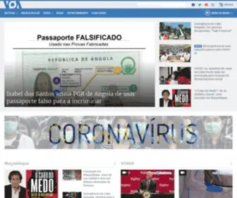 Voaportugues.com(Voz da América) Screenshot