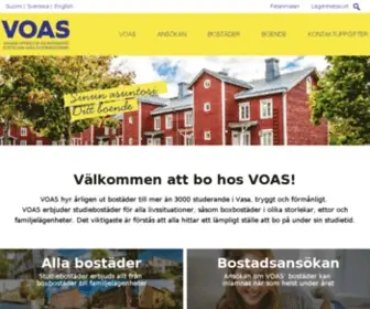 Voas.fi(Tervetuloa asumaan VOASille) Screenshot