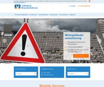 Voba-Rheinahreifel.de(Volksbank RheinAhrEifel) Screenshot