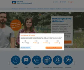 Voba-RLL.de(Ihre bank in der region) Screenshot