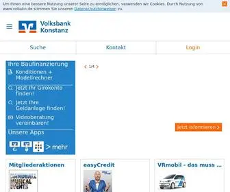 Vobakn.de(Volksbank eG Konstanz) Screenshot