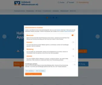 Vobawhv.de(Ihre Bank in Wilhelmshaven) Screenshot